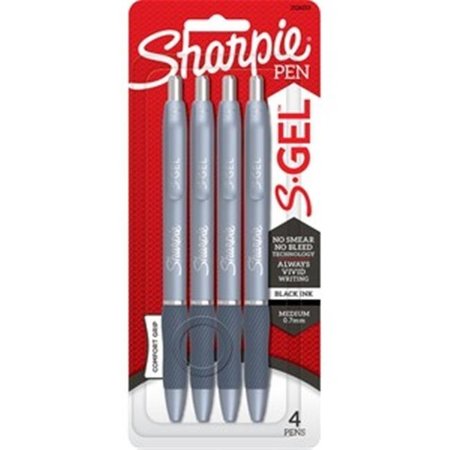 NEWELL BRANDS Newell Brands SAN2126213 7 mm Sharpie S-Gel Pens - Pack of 4 SAN2126213